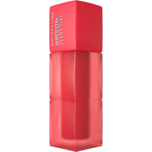 Maybelline New York Super Stay Teddy Tint, Up To 12 Hour Blurred Matte, Plush Comfort, Longwear, Transferproof, Vegan, 8 Buildable Lip Shades, (Shade: July Forever)