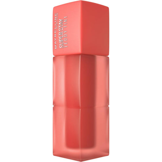 Maybelline Super Stay Teddy Tint, Up To 12 Hour Blurred Matte, Plush Comfort, Longwear, Transferproof, Vegan, 8 Buildable Lip Shades, (Shade: Baby Tee)