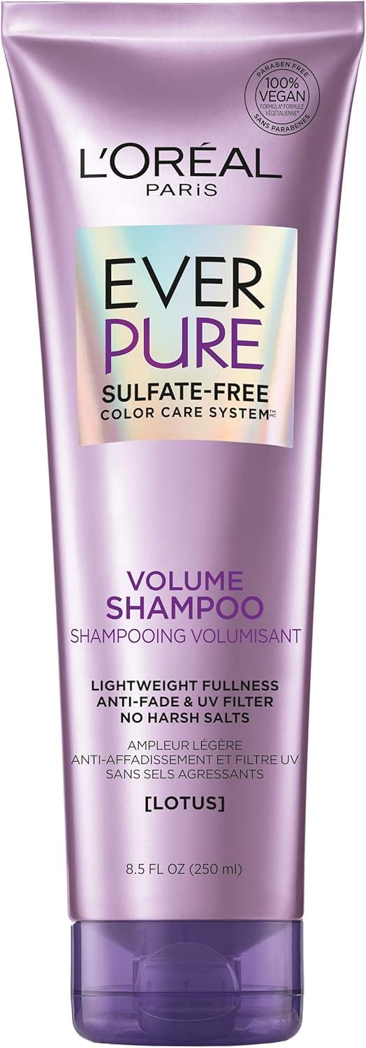 L'Oréal Paris EverPure Sulfate Free Volume Shampoo, 8.5 fl. oz.
