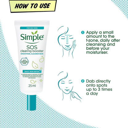 Simple Daily Skin Detox SOS Clearing Booster