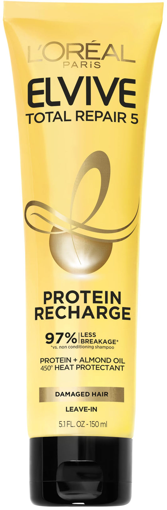 L'Oréal Paris Elvive Total Repair 5 Protein Recharge Leave In Conditioner 5.1 fl. oz. Tube
