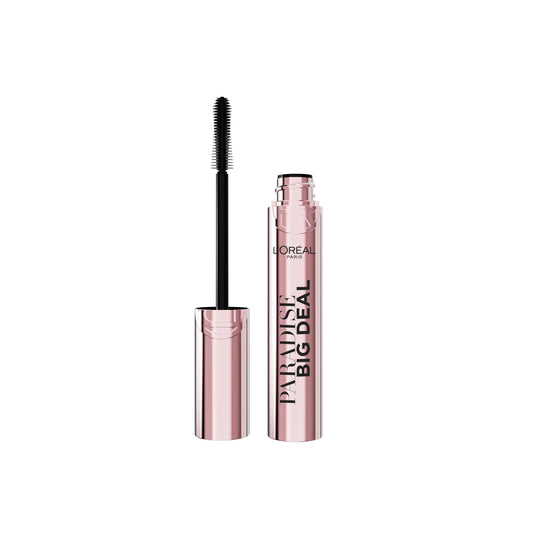 L'Oréal Paris Washable Mascara, Lengthening & Volumising, For Buildable Lash Impact, No Clumping, Paradise Big Deal, Black